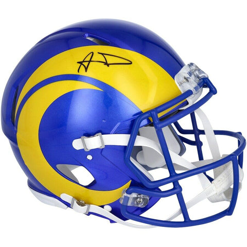 AARON DONALD Autographed Los Angeles Rams Speed Authentic Helmet FANATICS