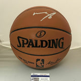 Autographed/Signed MOHAMED MO BAMBA Spalding Full Size Basketball JSA COA Auto