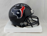 Deshaun Watson Autographed Houston Texans Mini Helmet- JSA W Auth *White