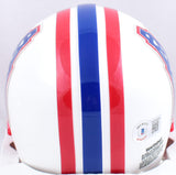Earl Campbell Autographed Houston Oilers 81-96 Mini Helmet w/HOF- Beckett W Holo