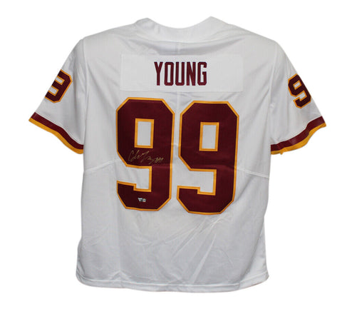 Chase Young Signed Washington Football Team Nike Limited L Jersey FAN 37106
