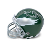 Mark Wahlberg Vince Papale Autographed Invincible Eagles Mini-Helmet