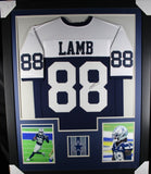 CEEDEE LAMB (Cowboys throwback TOWER) Signed Autographed Framed Jersey JSA