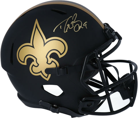 Drew Brees New Orleans Saints Signed Eclipse Alternate Speed Replica Helmet