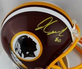 Jamison Crowder Autographed Redskins Mini Helmet- JSA W Auth *Gold