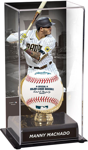 Manny Machado San Diego Padres Gold Glove Display Case w/Image V2