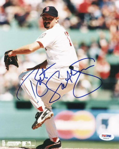 Red Sox Bret Saberhagen Signed Authentic 8X10 Photo Autographed PSA/DNA #U66469