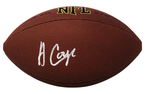 Amari Cooper (COWBOYS) Signed Wilson Super Grip Full Size NFL Football (JSA COA)