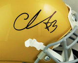 Chase Claypool Autographed Notre Dame Fighting Irish Mini Helmet- Beckett W Auth
