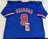Marquis Grissom Signed Montreal Expos Jersey (JSA COA) 1995 World Series Champ