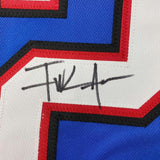 Autographed/Signed Frank Gore Buffalo Blue Football Jersey JSA COA
