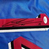 Autographed/Signed Tyler Herro Miami Blue Vice City Basketball Jersey JSA COA