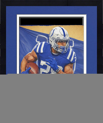FRMD Jonathan Taylor Colts 16x20 Photo-Designed & Signed Brian Konnick-LE 25/25