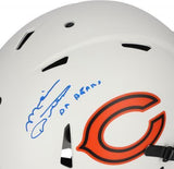 Mike Ditka Bears Signed Lunar Eclipse Alt Auth. Helmet with "Da Bears" Insc