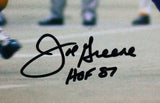 Joe Greene Autographed 16x20 HM Photo V. Vikings w/HOF - Beckett W Hologram *Blk