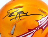 Deion Sanders Autographed FSU Flash Speed Mini Helmet-Beckett W Hologram *Black