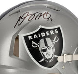 Davante Adams Las Vegas Raiders Autographed Riddell Speed Authentic Helmet