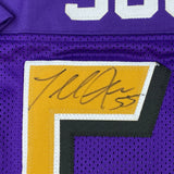 Autographed/Signed Terrell Suggs Baltimore Color Rush Football Jersey JSA COA
