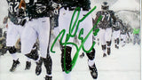 Zach Ertz Signed Philadelphia Eagles Framed 8x10 NFL Photo- Walking Out in Snow