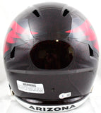 Budda Baker Autographed Arizona Cardinals F/S ALT 22 Speed Helmet-Beckett W Holo