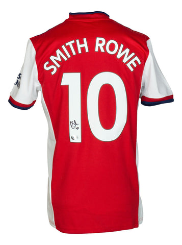Emile Smith Rowe Signed Adidas Arsenal F.C. Soccer Jersey BAS ITP