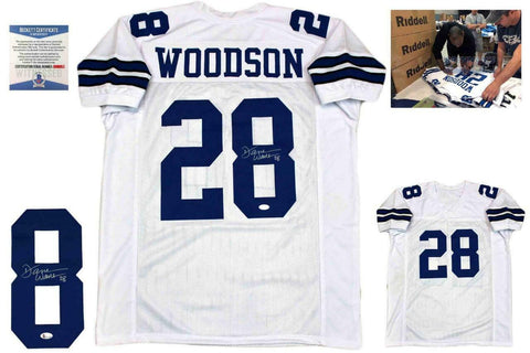 Darren Woodson Autographed SIGNED Jersey - White - Beckett Authentic