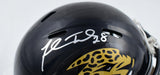 Fred Taylor Signed Jacksonville Jaguars 95-12 Speed Mini Helmet-Beckett W Holo