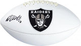 Davante Adams Las Vegas Raiders Autographed White Panel Football