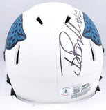 Tony Boselli Autographed Jaguars Lunar Speed Mini Helmet w/HOF-Beckett W Holo