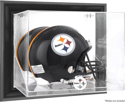Steelers Black Framed Wall- Helmet Display - Fanatics