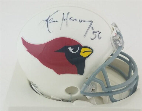 Ken Harvey Signed Arizona Cardinals Mini Helmet (JSA COA) 4xPro Bowl 1994-1997