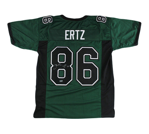 Zach Ertz Signed Philadelphia Custom Green with Black # Jersey