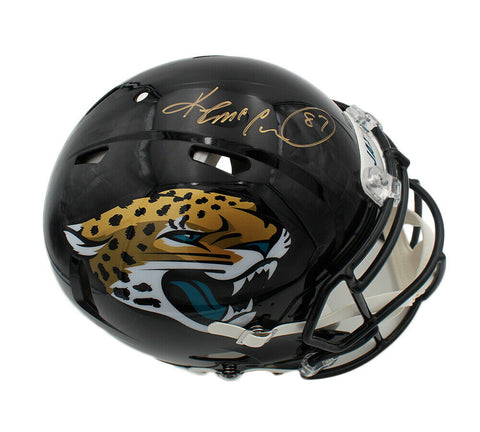 Keenan McCardell Signed Jacksonville Jaguar Speed Authentic NFL Helmet