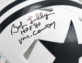 Bob Lilly Signed Dallas Cowboys 60-63 Speed Mini Helmet w/2 Insc.-Beckett W Holo