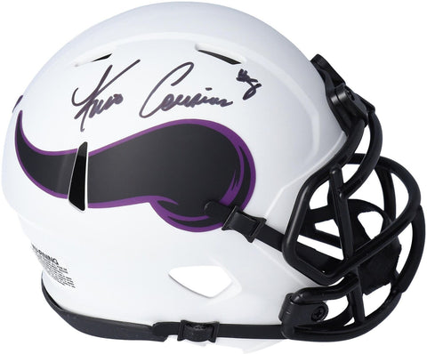 Signed Kirk Cousins Vikings Mini Helmet