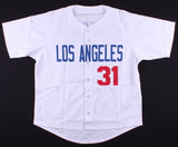 Joc Pederson Signed Los Angeles Dodgers Jersey (JSA COA) 2015 All Star Outfield