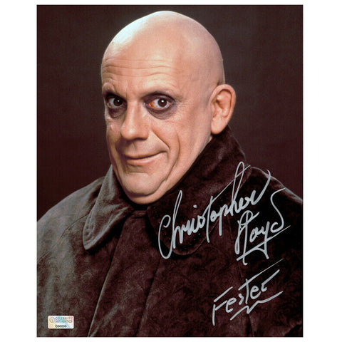 Christopher Lloyd Autographed Addams Family Uncle Fester 8x10 Photo