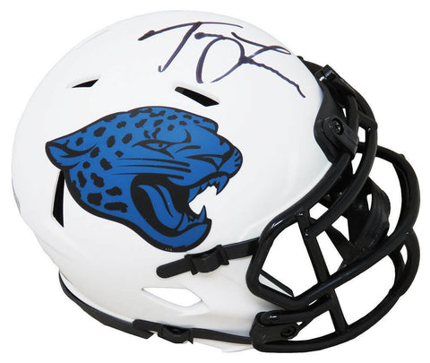 Trevor Lawrence Signed Jaguars Lunar Eclipse Riddell Speed Mini Helmet -Fanatics