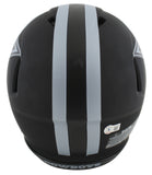Cowboys Dak Prescott Signed Eclipse Full Size Speed Proline Helmet BAS Witnessed