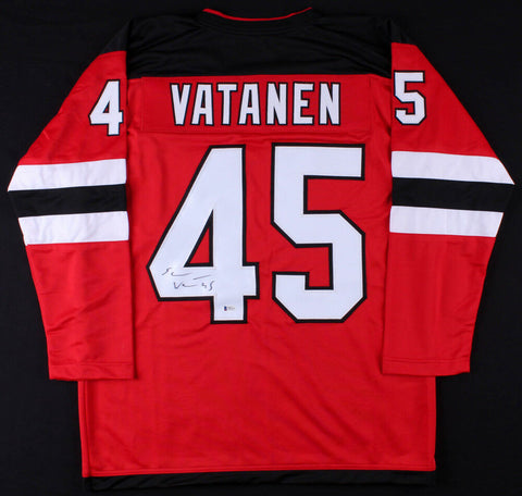 Sami Vatanen Signed Devils Custom Style Jersey (JSA COA) New Jersey Defenseman