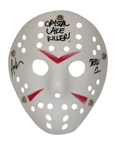 Ari Lehman Autographed/Signed Friday The 13th White Mask Jason Beckett 36376