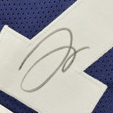 Framed Autographed/Signed Trevon Diggs 33x42 Dallas Football Jersey JSA COA