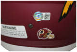Sonny Jurgensen Signed Washington Redskins F/S AMP Speed Helmet BAS 35601