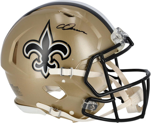 Chris Olave New Orleans Saints Autographed Riddell Speed Authentic Helmet