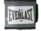 Floyd Mayweather Jr Conor McGregor Signed Right Black Everlast Glove BAS PSA