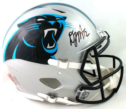 DJ Moore Signed Carolina Panthers F/S Speed Authentic Helmet- Beckett W *Black