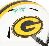 Brett Favre Packers Signed Riddell Lunar Eclipse Alternate Speed Helmet