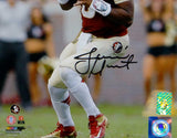 Jameis Winston Autographed Seminoles 8x10 Passing PF Photo- Winston Hologram