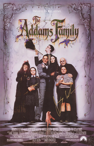 Jimmy Workman Signed The Addams Family 11x17 Movie Poster (In Gold) - (SS COA)