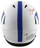 Giants Daniel Jones Signed Lunar Full Size Speed Proline Helmet BAS Witnessed